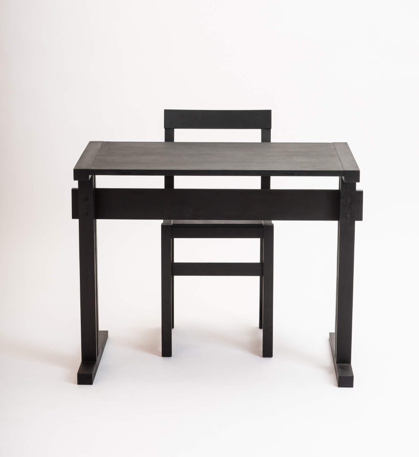Desk V.PN.01 - Carbon Black